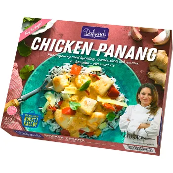 Chicken panang 350g Dafgårds.
