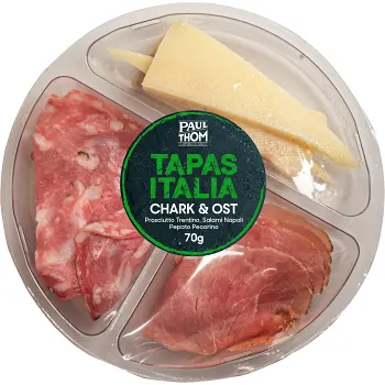 Tapas Italia Chark &amp; Ost 70g Paul och Thom.