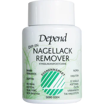 Nagellacksremover 75ml Depend.