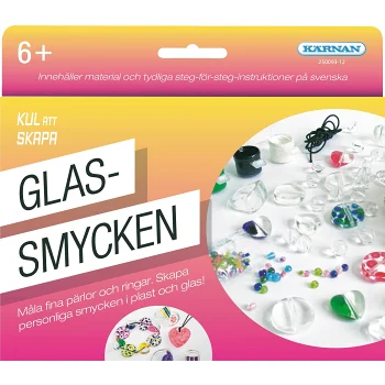 Kul att skapa Glassmycken Kärnan.