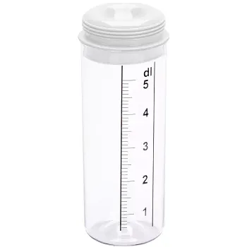 Redningsbägare Vit 0,5l Nordiska Plast.