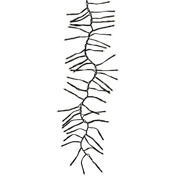 Ljusslinga Kluster Exit Svart 300LED Markslöjd.
