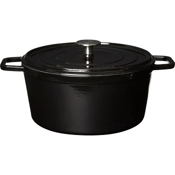 Gjutjärnsgryta Svart 5l ICA.