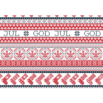 Julpapper Strumpa 0,7x3m ICA.