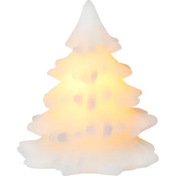 Vaxljus LED Gran 10cm ICA.