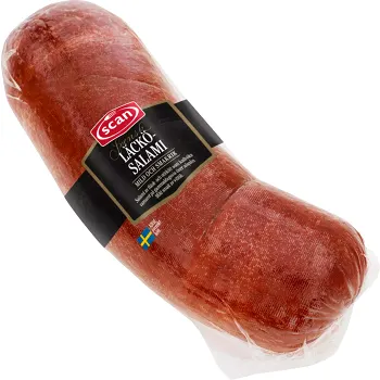 Salami Läckö i skivor ca 10g Scan.