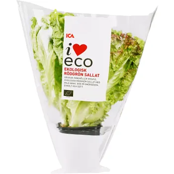 Rödgrön kruksallat Ekologisk 1-p KRAV Klass 1 ICA.