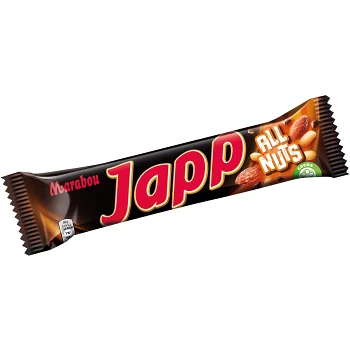 Japp All nuts 60g Marabou.
