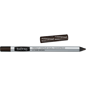 Perfect contour Waterproof Kajal 61 Dark brown IsaDora.