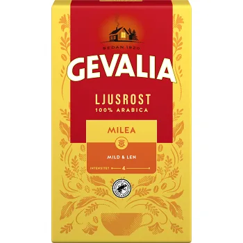 Bryggkaffe Milea Ljusrost 425g Gevalia.