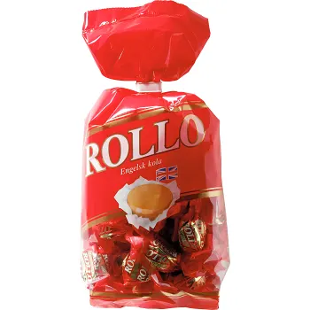 Godis Rollo Engelsk kola 250g Malaco.