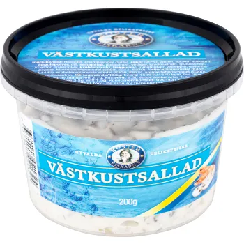 Västkustsallad 200g Kosterfiskarn.