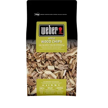 Rökspån Äpple 700g Weber.