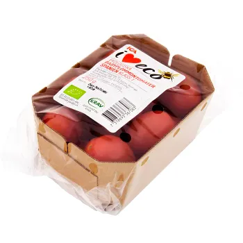Miniplommontomater Ekologiska 250g Klass 1 ICA I love.