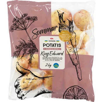 Sommarpotatis King Edward 2kg Klass 1 ICA.