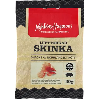 Skinka Lufttorkad Skivad 30g Nyhléns Hugosons.