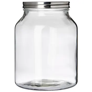 Glasburk med Silverlock 16x21cm ICA.