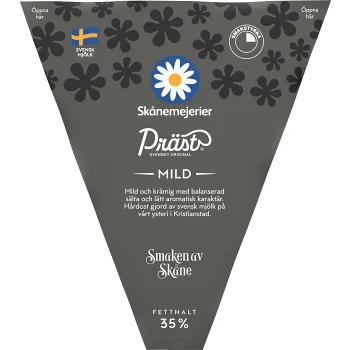 Präst 35% mild ca 700g Skånemejerier.