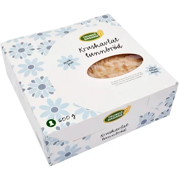 Tunnbröd kruskavlat 600g Trundö Bagarn.