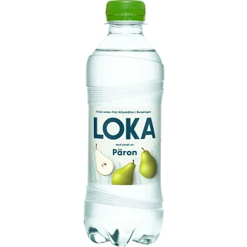 Vatten Kolsyrad Päron 33cl Loka.