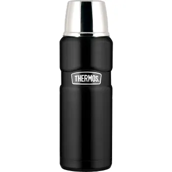 Ståltermos King Svart 1,2l Thermos.