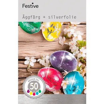 Äggfärg Silverfolie Alrik Hedlund.