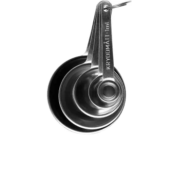 Måttsats Rostfri 5-delar ICA.