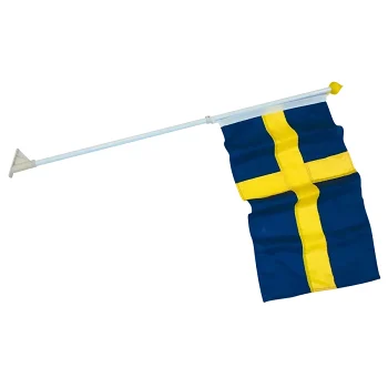 Fasadset Sverige flagga 80cm.