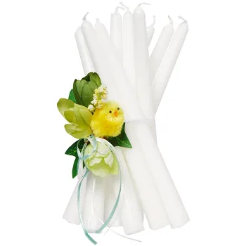 Antikljus vit 10p ICA.