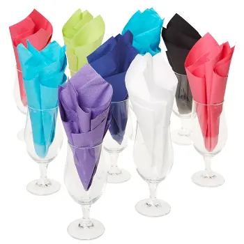 Servett 50p 40cm vit ICA.