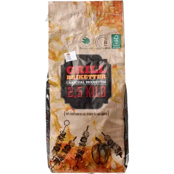Briketter 2,5kg FSC.