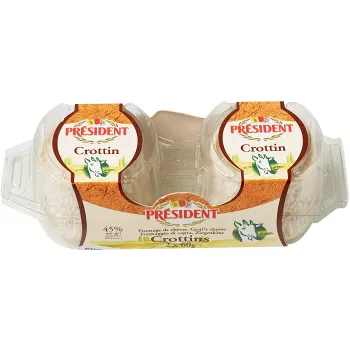 Crottins 27% 2-p 120g President.