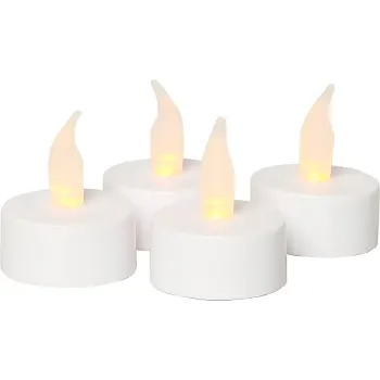 Batteridrivna värmeljus 4-p.