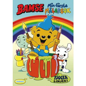Bamse Min Första Målarbok.