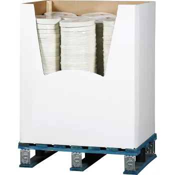 Tallrik Vit 23cm 50-p ICA Basic.