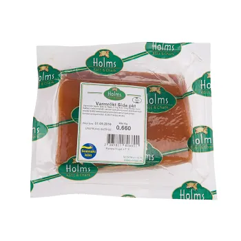 Sidfläsk Varmrökt ca 500g Holms Kött &amp; Chark.