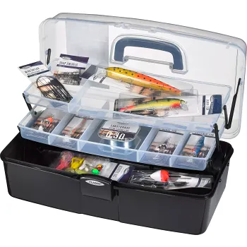 Fiskelåda Insjö/kust svart Fladen.