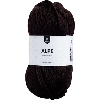 Garn Alpe Coffe Kick 50g Järbo.