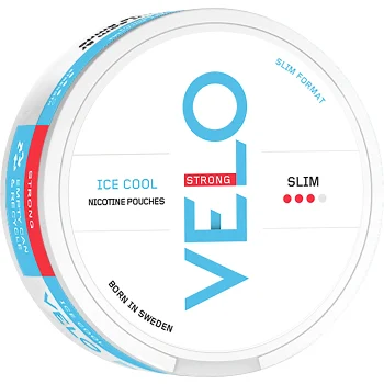 Nikotinpåse Ice Cool Mint Strong Slim 14,7g Velo.