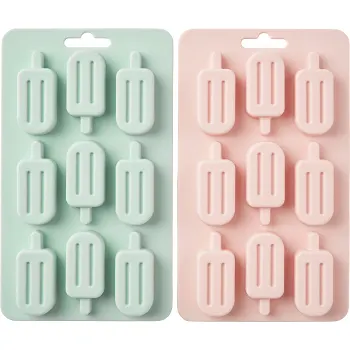 Iskuber glassar blandade färger ICA.