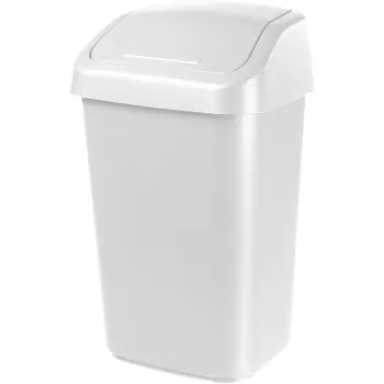 Vipplockskorg vit 10L Nordiska Plast.