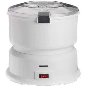 Potatisskalare med salladsslunga Vit Melissa.