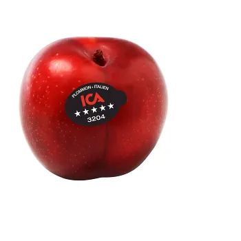 Plommon Röd/blå ca 50g Klass 1 ICA.