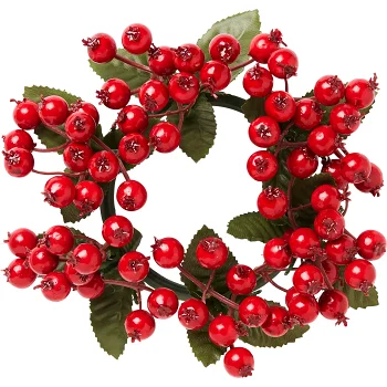 Blockljusmanschett Röd ICA.