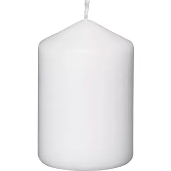 Blockljus Vit 10cm ICA.