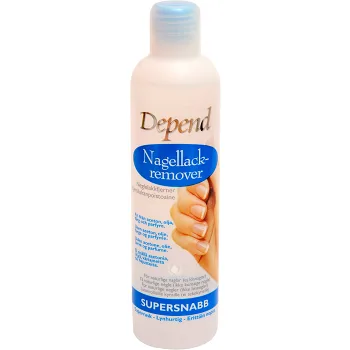 Nagellackremover Supersnabb 250ml Depend.