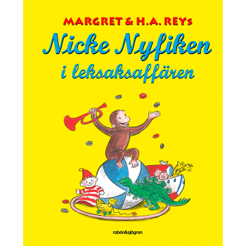 Nicke nyfiken i leksaksaffären.