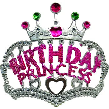 Krona Birthday Princess 12,5x10cm.