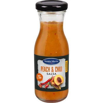 Salsa Peach Chili 155g Santa Maria.