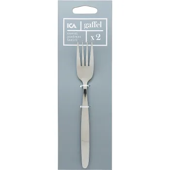 Gaffel 18/0 stål 2-p ICA.
